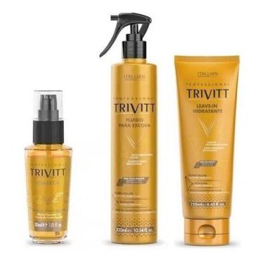 Imagem de Trivitt Power Oil 30ml + Fluído Para Escova + Leave-in 250ml