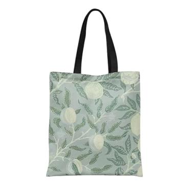 Imagem de Lytxdll Bolsa feminina com estampa floral, bolsa de ombro reutilizável, bolsa de compras de supermercado para trabalho, escola e viagens, 8