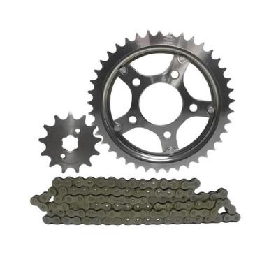 Imagem de Kit Relação Cbx200 Strada Aço 1045 Sem Retentor - Geral