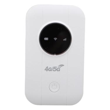 Imagem de GOWENIC 4G 5G WiFi Mobile Hotspot WiFi Portable Router Com Slot de Cartão SIM 300mbps LTE CAT4 Suporta 10 Dispositivos Embutidos de 3650mAh Bateria para Camping de Viagens RV