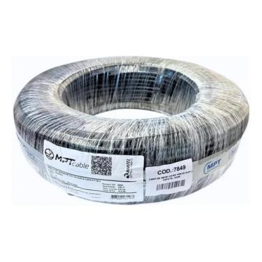 Imagem de Cabo blindado f/utp 24awgx4p cat.5e dupla capa rolo 100m mpt