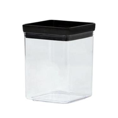 Imagem de Pote Hermético 1L Preta LUMINI PARAMOUNT