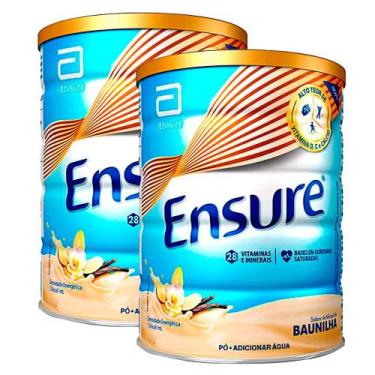 Imagem de Kit 2 Ensure Baunilha Suplemento Alimentar 850g