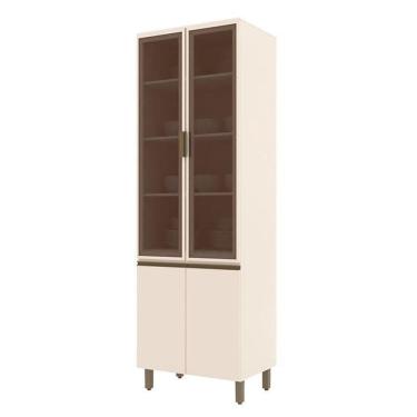 Imagem de Cristaleira 4 Portas évelin Off White – Henn
