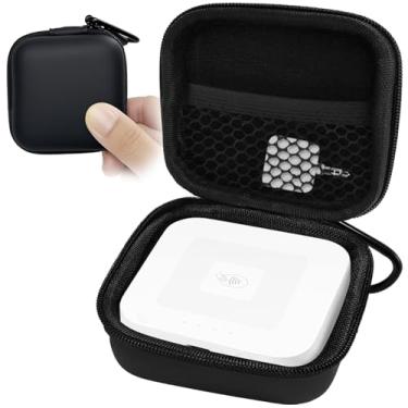Imagem de Tinnalart Estojo de transporte para leitor de cartão mini chip compatível com leitor quadrado A-SKU-0485 sem contato com cabo de carregamento USB para cartões EMV Chip/Apple Pay/Android Pay, preta