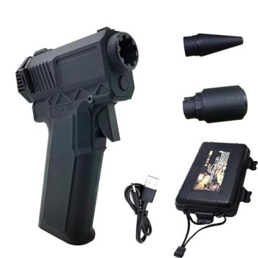 Imagem de Putriente de soprador de soprador de ar 110000rpm Motor sem escova portátil portátil portátil Duster de ar poderoso limpador de teclado sem fio para computador Material de