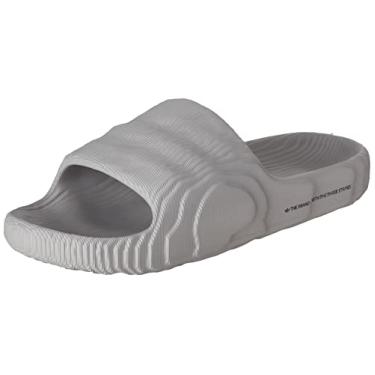 Imagem de Adidas Adilette 22 Slide masculino, Marrom claro/marrom claro/preto central, 40