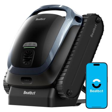 Imagem de Beatbot AquaSense 2 Robô Aspirador de Piscina Automático Sem Fio - Limpa Fundo, Paredes e Linha d'Água, Estacionamento Inteligente, Aspirador De Piscina Para Piscinas Até 300 m² (Azul Céu)