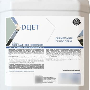 Imagem de Desinfetante Perol 5 Lts Dejet Concentrado 05 Faz 250 Lts