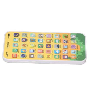 Imagem de Zhjvihx Telefone de Brinquedo de bebê Simulado, Recarregável Mais de 10000 Conteúdo Máquina de Educação da Criação Touchs para Reprodução de Música (Pequeno padrão de cervo)