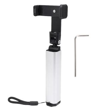 Imagem de EBTOOLS Suporte de Telefone, Clipe Em Qualquer Lugar, Suporte de Montagem Em Celular Ajustável Em 360 Graus, Compacto Dobrável para Mesa/mesa/pólo/placa, Universal para Smartphones (Cor prateada)