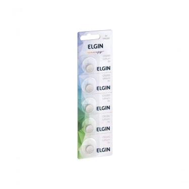 Imagem de Bateria Botao De Litio Elgin Cr1220 Carte Com 5 Unds.