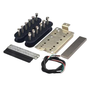 Imagem de MotiveTech Captador de Guitarra Faça Você Mesmo com Bobina Dupla para Guitarra Elétrica, Acessórios Fáceis de Instalar E Peças de Reposição Resistentes, Ponte 52mm