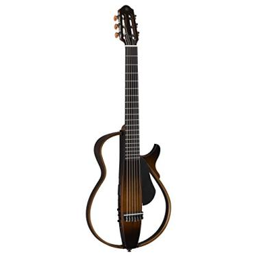 Imagem de Violão Silent Cordas em Nylon SLG 200N TBS Brown Sunburst com Bag Yamaha
