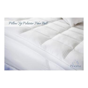 Imagem de Pillow Top Solteiro 100% Poliéster Fiber Ball Plooma