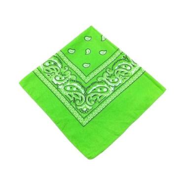 Imagem de Bandana Unissex Com Estampa De Paisley, Faixa De Cabelo Para Motocicli