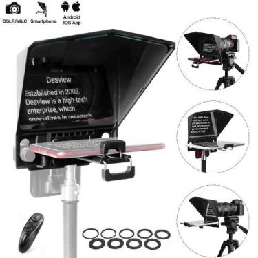 Imagem de Teleprompter Smartphone Desview T2 Portátil Visor Hd Dslr E
