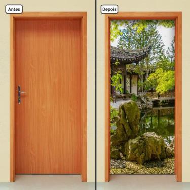 Imagem de Adesivo Decorativo de Porta - Natureza - Paisagem - 1109cnpt - Allodi