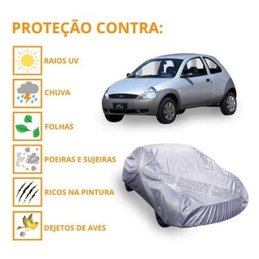 Imagem de Capa Para Cobrir Carro Ford Ka Protege Qualidade Impermeável - Mosaner