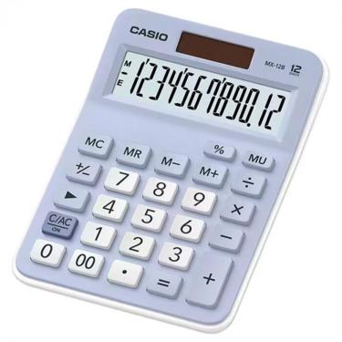 Imagem de Calculadora De Mesa 12 Digitos Azul Mx-12b-lb