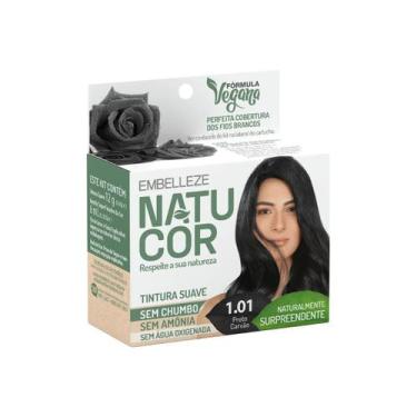 Imagem de Embelleze tinta natucor 1.01 preto carvao