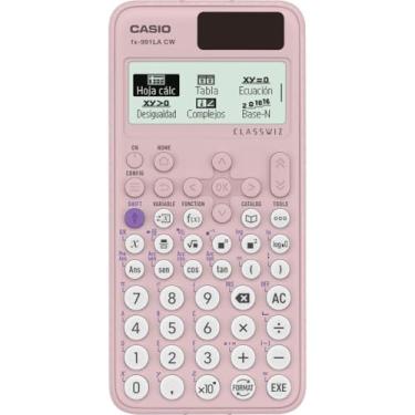 Imagem de Calculadora Científica, Casio, FX991, LACW-PK, 550 Funções, Rosa