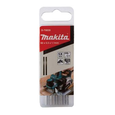 Imagem de Kit Mini Faca Plaina 82 Mm 10 Unidades D-70839 Makita