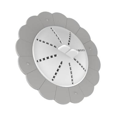 Imagem de Fafeicy Protetor de Dreno do Filtro Protetor Banheiro Chuveiro Filtro de Drenagem Pia de Pia de Cabelo Com Prevenção de Odor e Provar de Entupimento para o Design da Prova de Banheiro da (Cinza)
