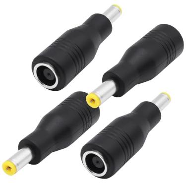 Imagem de YARCHONN DC 5,5 mm x 2,1 mm a 7,9 mm x 0,9 mm conector de tomada de alimentação DC7909 fêmea para DC5521 macho adaptador conversor para painéis solares estação de energia portátil RV carro bateria