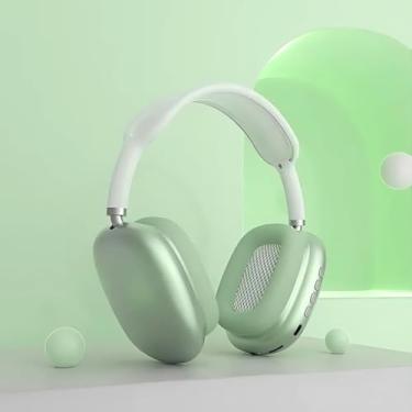 Imagem de Fone De Ouvido Sem Fio Headphone Bluetooth Microfone Cartão SD Radio Cor:Verde