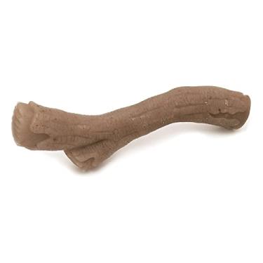 Imagem de Nylabone Brinquedo de mastigar forte estilo gourmet para cães, sabor manteiga de amendoim, extragrande/Souper (1 unidade)