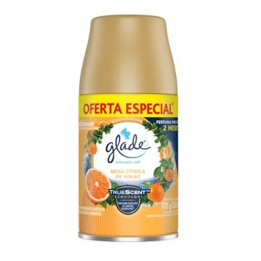 Imagem de Glade Aromatizador de Ambiente Automático, Brisa Cítrica de Verão, Refil 260ml