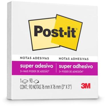 Imagem de POST-IT® BRANCO NEVE 76X76 90F