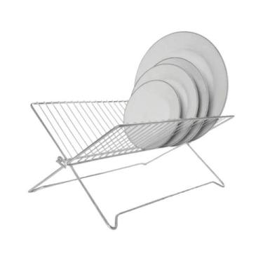 Imagem de Escorredor De Pratos E Talheres Dobrável - ARAMEFER