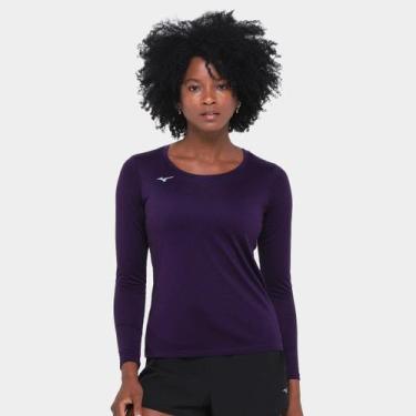 Imagem de Camiseta Mizuno Energy ML2.0F Feminina, Roxo, M