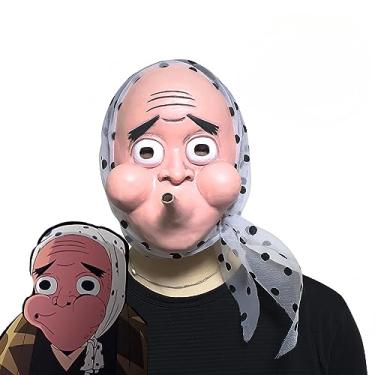 Imagem de rindeki Swordsmith Village Haganezuka Hotaru Máscara de látex Festa Adereços de maquiagem Anime Cosplay Fantasia