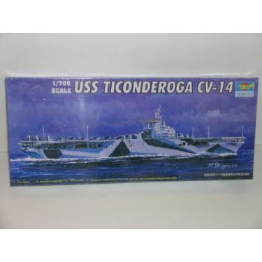Imagem de Trumpeter 1/700 USS Ticonderoga CV14 Aircraft Carrier Model Kit