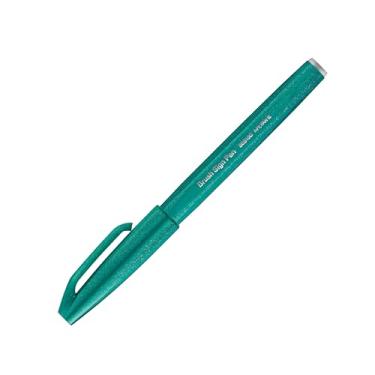 Imagem de Pentel Caneta Pincel Brush Sign Pen Verde Turquesa SES15C-D3PB
