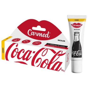 Imagem de Hidratante Labial Carmed Coca-Cola Incolor 10g - CIMED