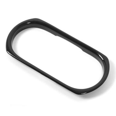 Imagem de Suporte de copo de água de controle central para painel compatível com Acura RDX 2013-2017, ABSGear Suporte de copo de água moldura de painel acessórios decorativos (preto piano)