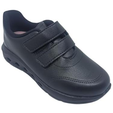 Imagem de Molekinha, Tênis Molekinha Menina Infantil Napa Turim com Tiras Duplas (Preto, BR, Criança de 9 a 12 anos, Numérico, 33)