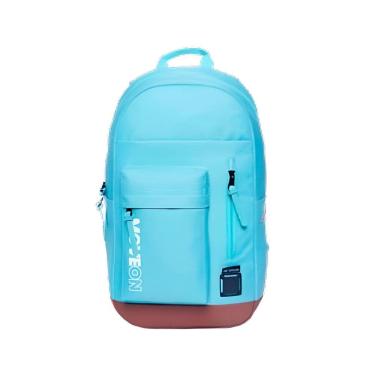 Imagem de Mochila Unissex Juvenil Cores Escolar Viagem Cor:Verde Claro