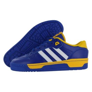 Imagem de adidas Tênis masculino Rivalry Low, Azul royal/branco escuro/azul oceano, 45