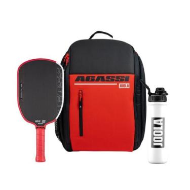 Imagem de Kit Raquete de Pickleball JOOLA Agassi Pro 16mm + Mochila JOOLA Agassi