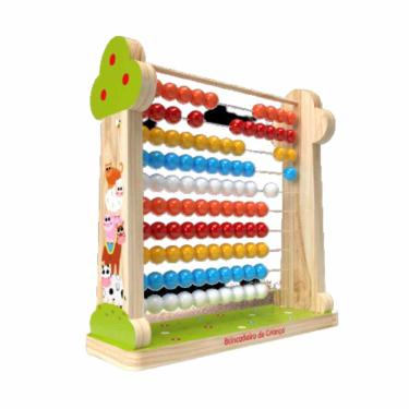 Imagem de Ábaco dos Bichos - 1719 - Brincadeira De Criança