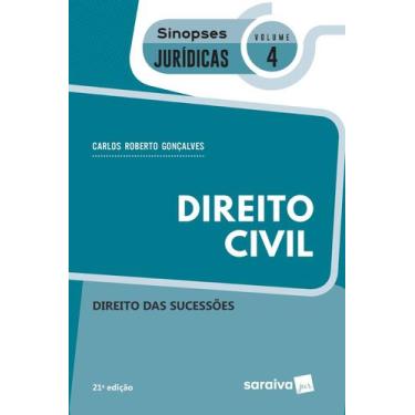 Imagem de Livro - Sinopses - Direito Civil - Direito Das Sucessões - Volume 4 - 