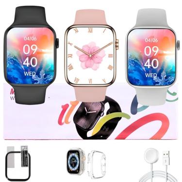 Imagem de Relógio Inteligente Microwear S11 Lançamento Gps Nfc Monitor De Atividades Bluetooth Android iOS-Unissex