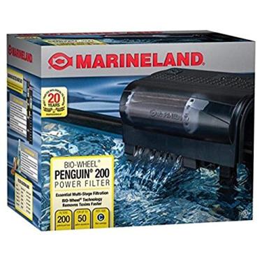 Imagem de MarineLand Penguin 200, filtro de energia, 30 a 50 galões, 200 GPH, tamanho C