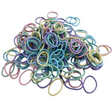 Imagem de MaryLavender Laços de cabelo pequenos super elásticos para meninas, crianças e mulheres, sem quebra, sem costura, elásticos para rabos de cavalo, elásticos de cabelo, não escorregam, não desfiam