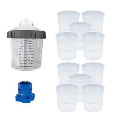 Imagem de KIT SPW - 01 Caneca Completa 01 Adaptador e 10 Refil Camisa Interna - 